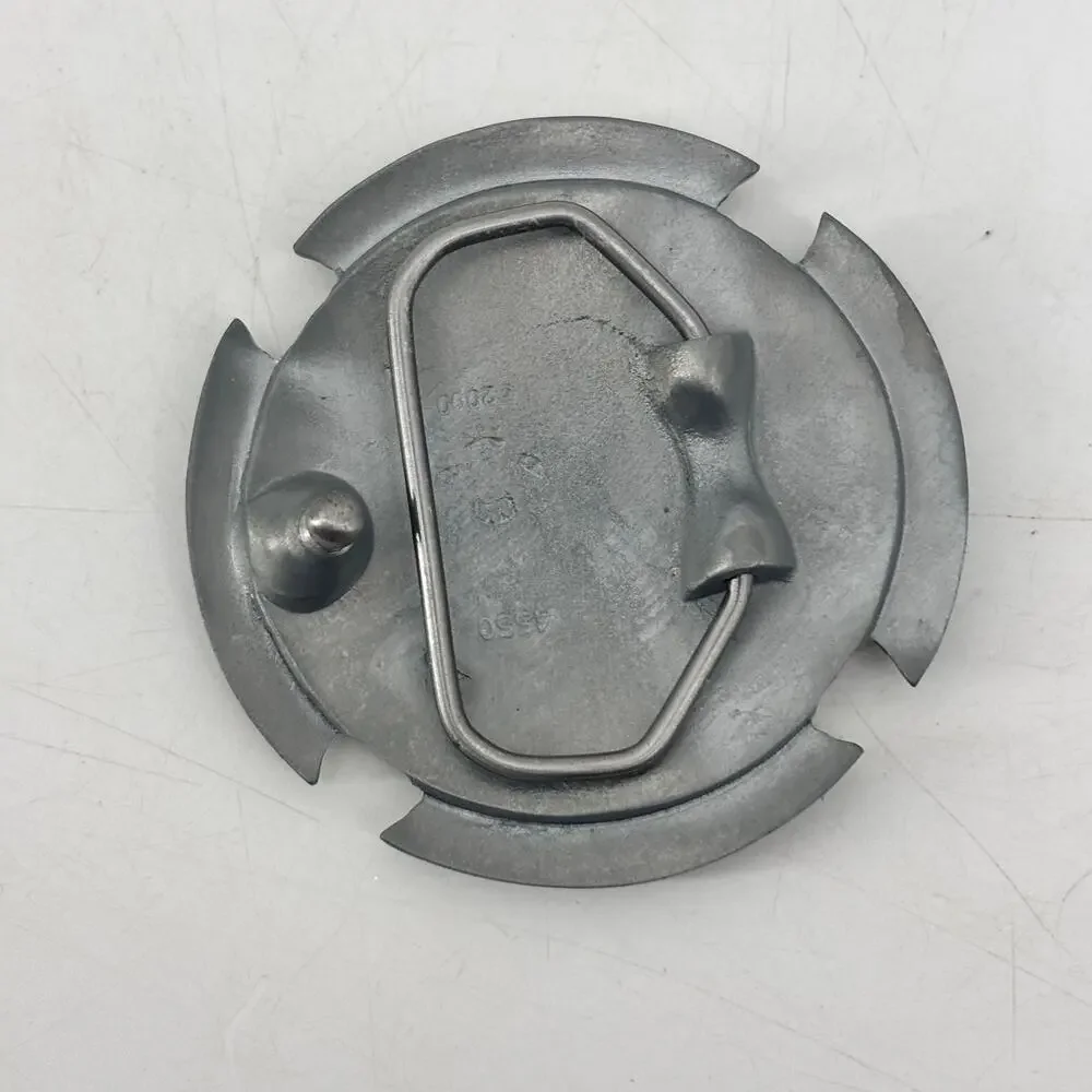 Celtic Knot Belt Buckle Pewter Gray Circle Cross Eternal Life Unity